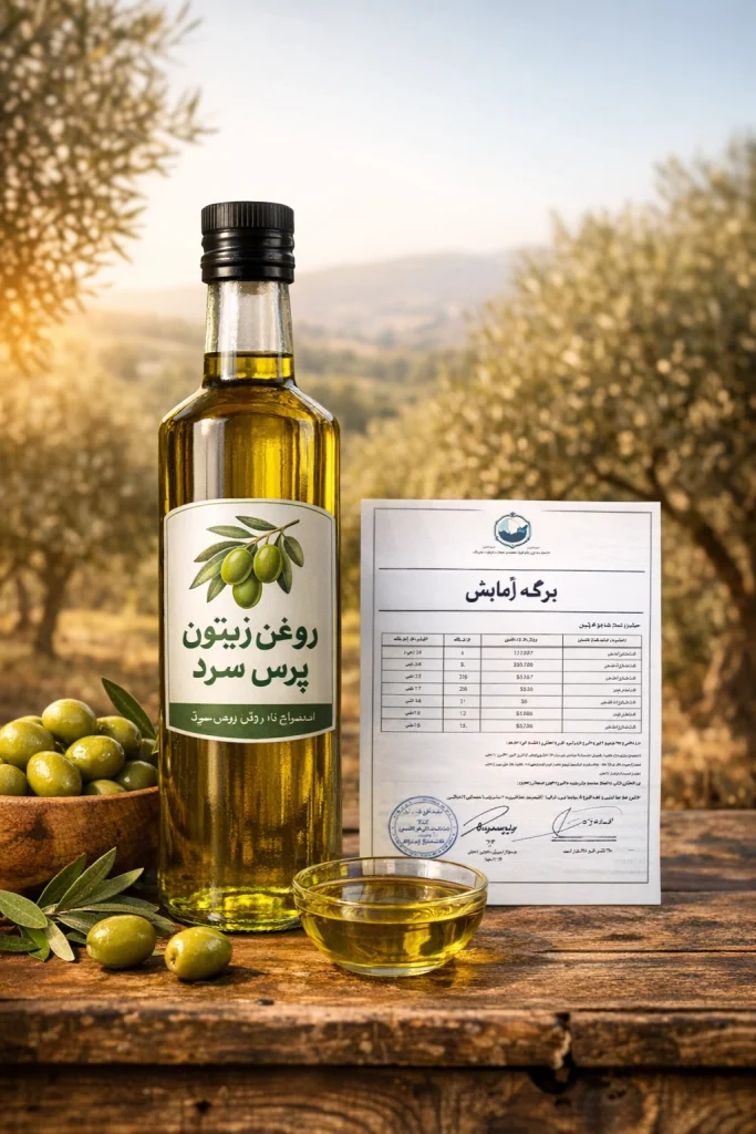 روغن زیتون پرس سرد درمانی از زیتون طارم و رودبار – راز طبیعت آرکا 